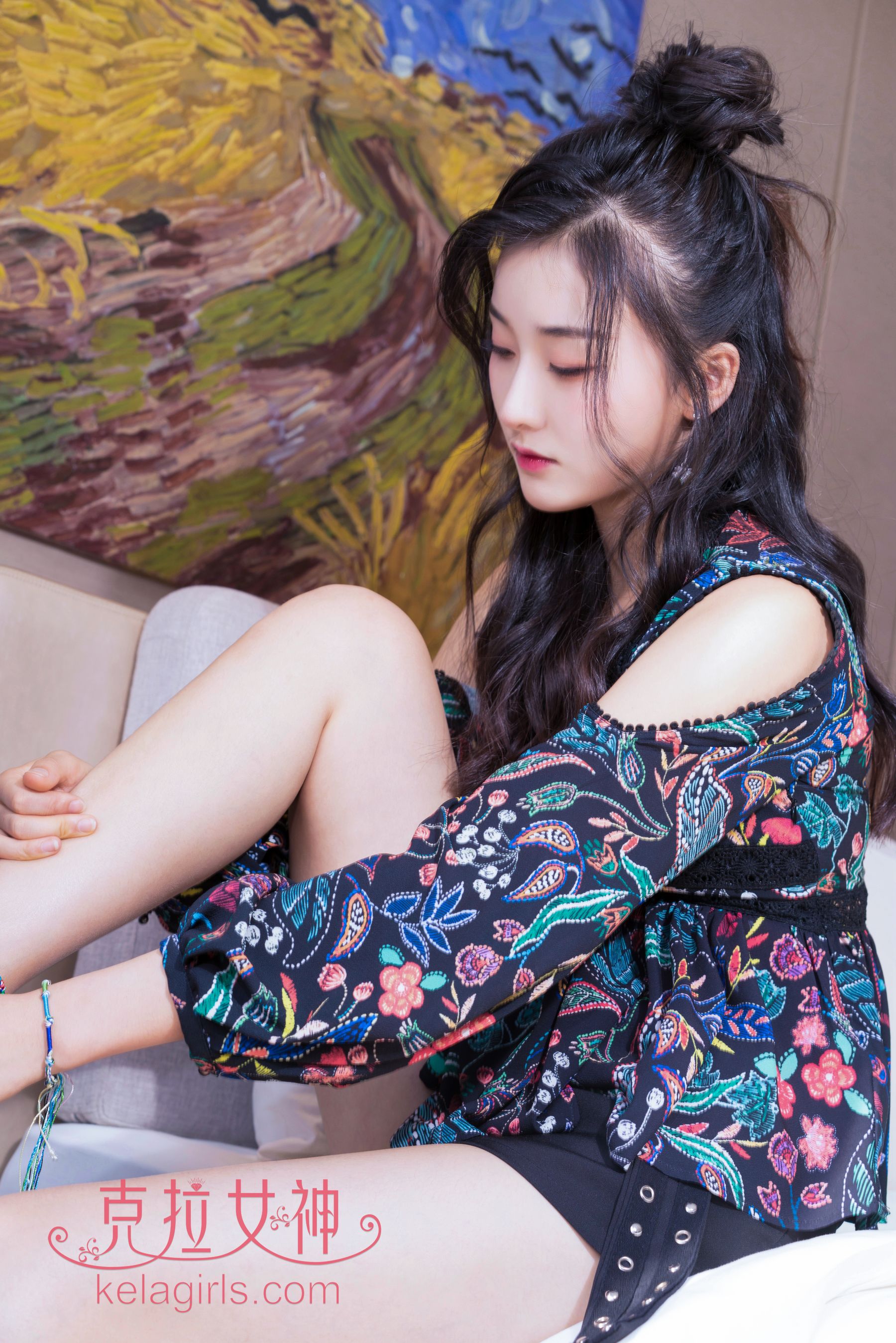 [克拉女神Kelagirls] 馨馨 十指殷红