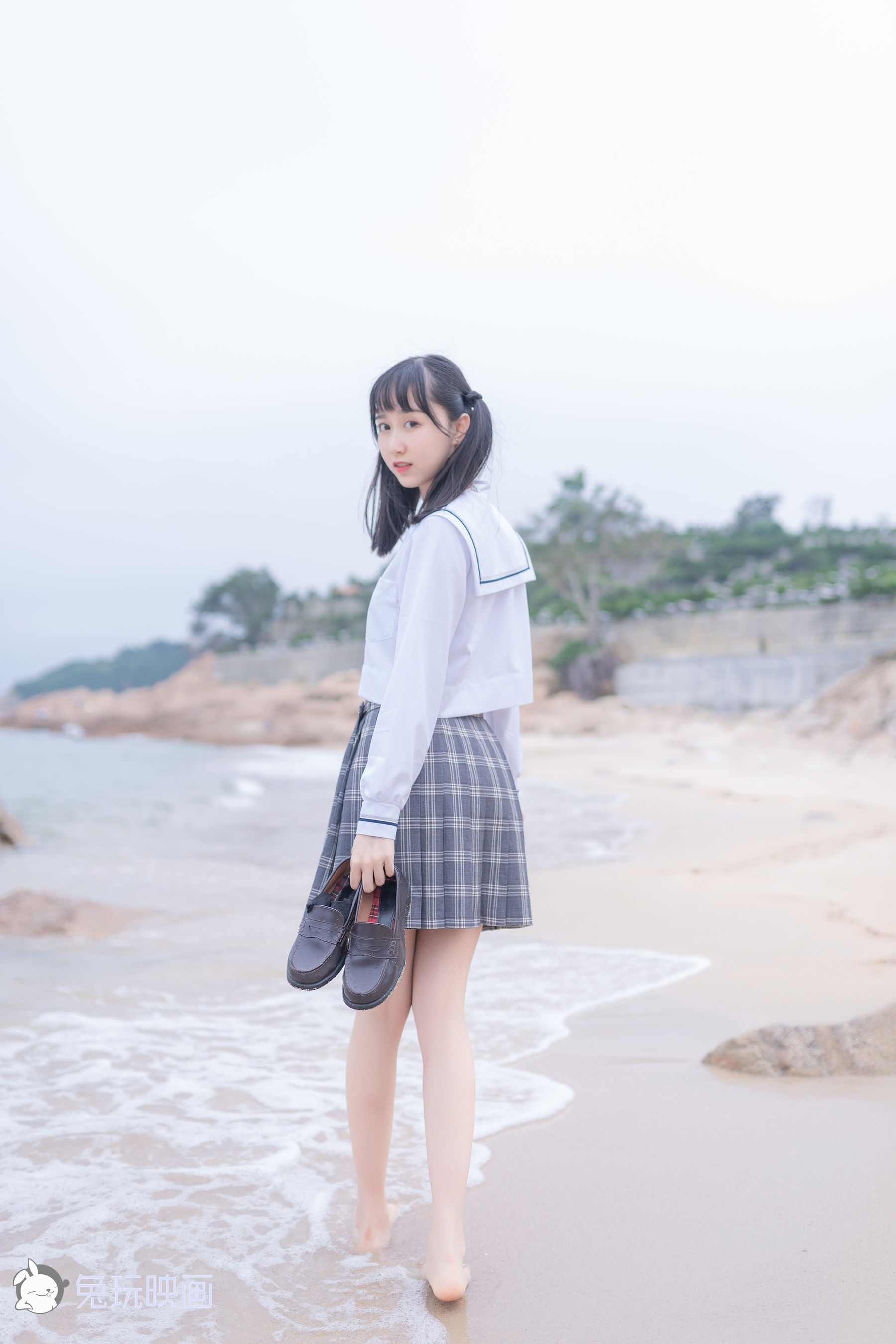 兔玩映画 - JK制服 Vol.018 去海边吧